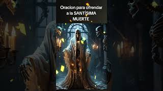 oración para ofrecer santa muerte con pista musical [upl. by Eelnayr530]