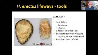 ANTHR 1Ch 1107 Acheulean Tools [upl. by Fairweather]