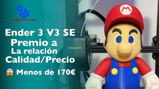 Creality Ender 3 v3 SE 🏆 Premio a la relación Calidad Precio 🏆 Review completa [upl. by Eltsirc640]