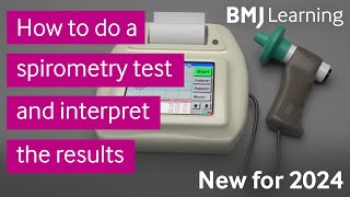 How to do a spirometry test and interpret the results  new version for 2024 [upl. by Meerek]