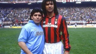 Maradona Vs Gullit 1990 Napoli x Milan [upl. by Alym]