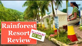 Rainforest Resort Igatpuri Review  Igatpuri Hill Station  Igatpuri Resort  Igatpuri best villas [upl. by Neiman284]