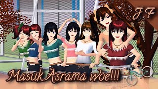 JUST FRIENDS 6 MASUK ASRAMA SAKURA SCHOOL SIMULATOR [upl. by Gabriella]