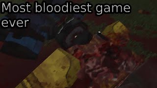 Playing the bloodiest game on roblox [upl. by Aneda]