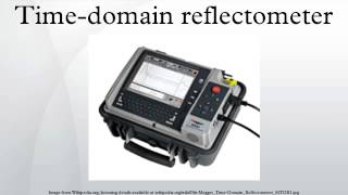 Timedomain reflectometer [upl. by Neimad842]