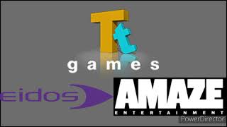 TT games eidos amaze entertainment 2006 logo [upl. by Priestley]