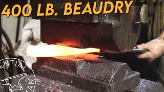 400 lb Beaudry Power Hammer [upl. by Ivy819]