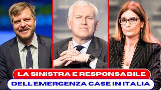 BELPIETRO LITIGA CON MALPEZZI E ASFALTA MAJORINO E SALA SULL EMERGENZA CASE IN ITALIA [upl. by Llemrej669]