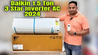 Daikin 15 ton 3 Star Inverter Auto Convertible Air Conditioner 2024  Details and Review [upl. by Amihsat400]