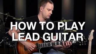 Learn How To Play Lead Guitar  Lead Guitar Lesson 1 [upl. by Kenay]