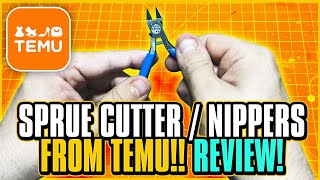 I bought these SPRUE CUTTER  NIPPERS from TEMU REVIEW [upl. by Zaccaria161]