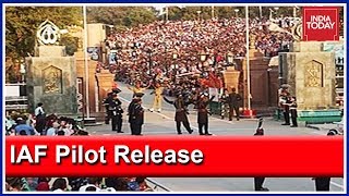 Army IAF Convoy At AttariWagah Border To Receive IAF Pilot Abhinandan [upl. by Braca]