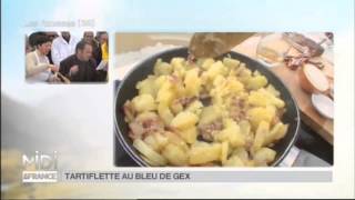 RECETTE  La tartiflette au bleu de Gex [upl. by Nivre]