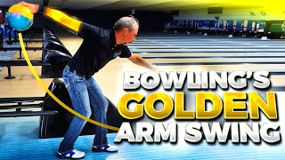 How to Get a GOLDEN Bowling Arm Swing Pro Tip from PBA Champion Mike Machuga [upl. by Etana]