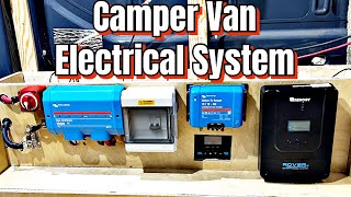 How Our Off Grid Camper Van Electrical System Works  Shut Off Switch Install  campervan vanlife [upl. by Anailuig985]