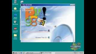 Installing Windows 98 In VMware without Serial Key 2 of 2 [upl. by Delano]