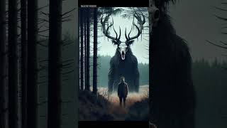 WENDIGO EXPLAINED  URBAN LEGEND wendigo cryptids urbanlegends folklore mythicalcreatures [upl. by Nayar809]