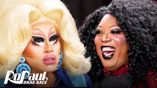 The Pit Stop S16 E01 🏁 Trixie Mattel amp Jimbo Power Up  RuPaul’s Drag Race S16 [upl. by Aseret]