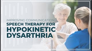 Improving Communication Speech Therapy for Hypokinetic Dysarthria [upl. by Morie765]