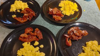 🥓Cooking With The Kids🍳 We cook Easter breakfast together kidscookingvideos [upl. by Eillas]