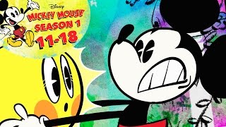 A Mickey Mouse Cartoon  Season 1 Episodes 1118  Disney Shorts [upl. by Kreit]