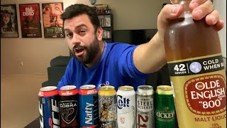 The Malt Liquor Taste Challenge [upl. by Moshe469]