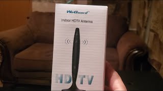 HDTV for 18 from Amazon WeGuard TV antenna [upl. by Ilecara278]