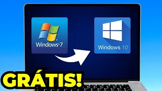 😱Como ATUALIZAR do Windows 7 para o Windows 10 GRÁTIS Sem Erro ATUALIZADO [upl. by Milton]