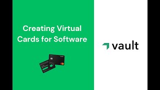 Virtual Cards for Software and Subscriptions [upl. by Noonan]