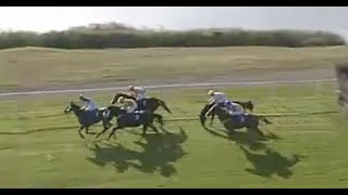 Horse Racing Death 209  High Gliding at Huntingdon Racecourse [upl. by Aneles]