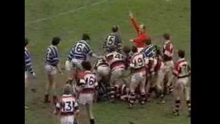 Pontypool RFC v Bridgend 1983 Semi Final Welsh Rugby Schweppes Cup [upl. by Adnavoj564]