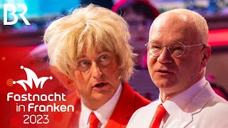 Heißmann und Rassau Sprecherziehung  Fastnacht in Franken 2023  BR Kabarett amp Comedy [upl. by Shaper451]