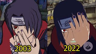 All Itachi Uchiha Ultimate Jutsus Evolution 4K 20032022 [upl. by Disini]