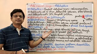 Anticancer Drugs Part14 Antibiotics as Anticancer Drugs  Actinomycin D or Dactinomycin [upl. by Haliehs]