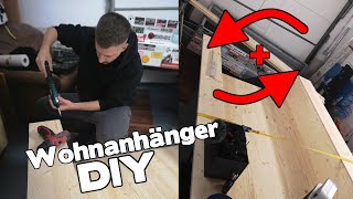 DIY Anhänger Camper Umbau  Teil 1 [upl. by Nevil190]