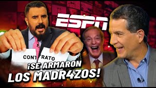 ¡LO MANDA A CHSM ALARCÓN LOGRA QUE CORRAN A ÁLVARO MORALES DE ESPN [upl. by Barna]