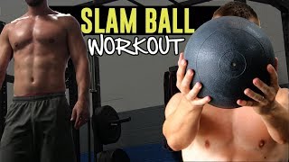 10Minute Follow Along SLAM Ball Workout Total Body Killer [upl. by Richards179]