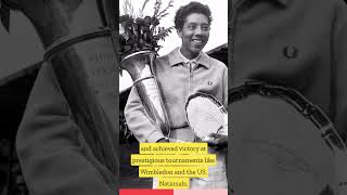 Althea Gibson  First Black Women To Compete In amp Win Major Tennis Championships shorts [upl. by Cowles]