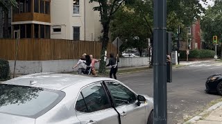 Attempted carjacking caught on camera in DC [upl. by Nessah186]