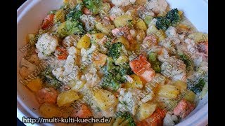 Kartoffel Lachs Pfanne [upl. by Koo915]