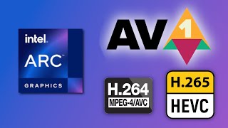 AV1 vs H264 vs HEVC  Intel ARC A770 [upl. by Edeline558]