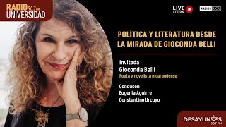 Desayunos  Política y literatura desde la mirada de Gioconda Belli [upl. by Alakim]