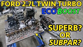 2018 Ford F150 27L Ecoboost Teardown Engine Failure at 96K Miles [upl. by Arimas]