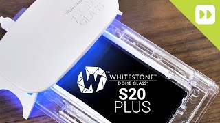 Samsung Galaxy Note 20 Ultra Whitestone Dome Glass Install amp Review [upl. by Heidi271]