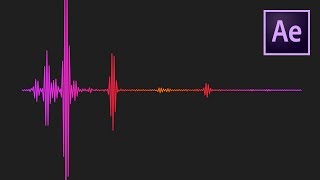 Audio Waveform Visualization Effect After Effects [upl. by Julian]