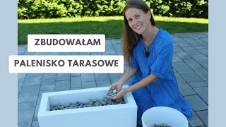 Zbudowałam palenisko tarasowe  prosty projekt DIY dla każdego Idealne na jesienne wieczory 🛠 [upl. by Nhaj]