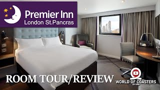 Premier Inn 🛏️ St Pancras International 💤 Room Tour amp Review [upl. by Parris]