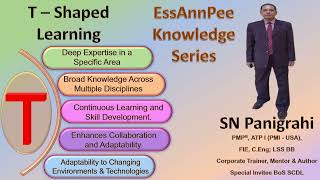 Accelerate Your Career with T Shaped Learning By SN Panigrahi [upl. by Einobe]