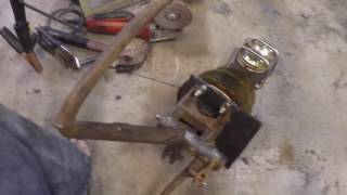 Rebuilding a 1951 Ford F1  Part 8  Power brake master cylinder and pedal assembly installation [upl. by Euqinmod782]