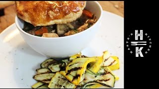 Chicken Spinach amp Stilton pie with Griddled Courgette [upl. by Athallia627]